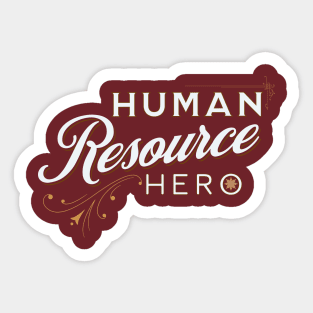 HR Hero Sticker
